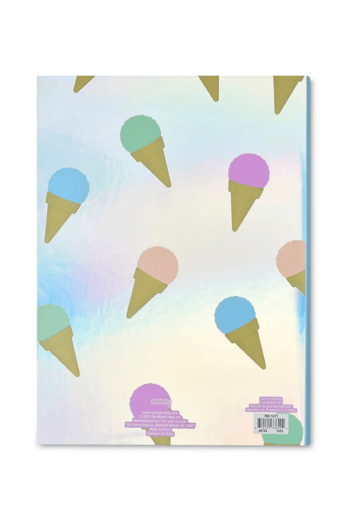 iScream Accessories Sweet Scoops Holographic Clipboard Set