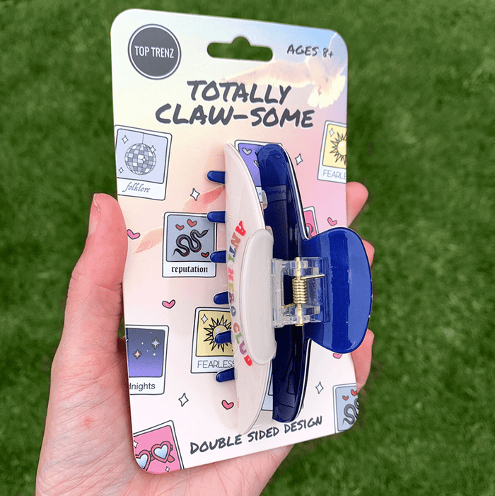 Top Trenz Accessories Two-Sided Large Claw Clips - Anti Hero Club