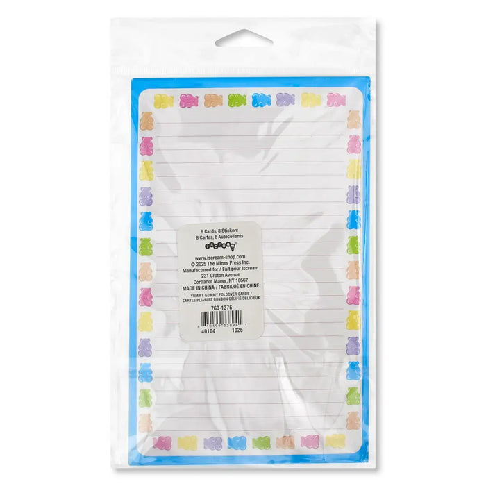 Lola + The Boys Accessories Yummy Gummy Foldover Cards