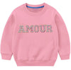 Lola + The Boys Amour Pearl Sweatshirt