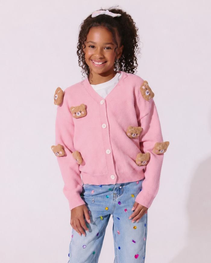 Plush Beary Cute Cardigan