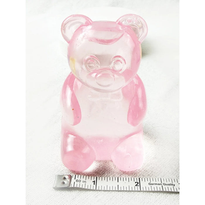 Lola + The Boys Large Solid Transparent Gummy Bear Squishy Toy