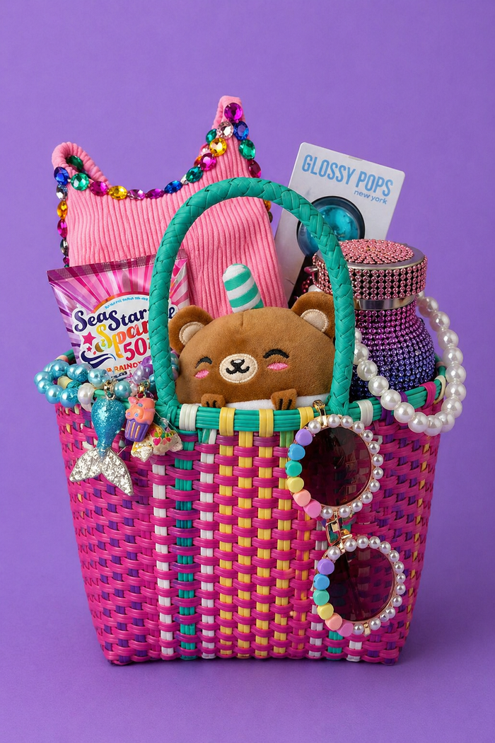 Lola and The Boys Basket 2 Summer Fun Bag
