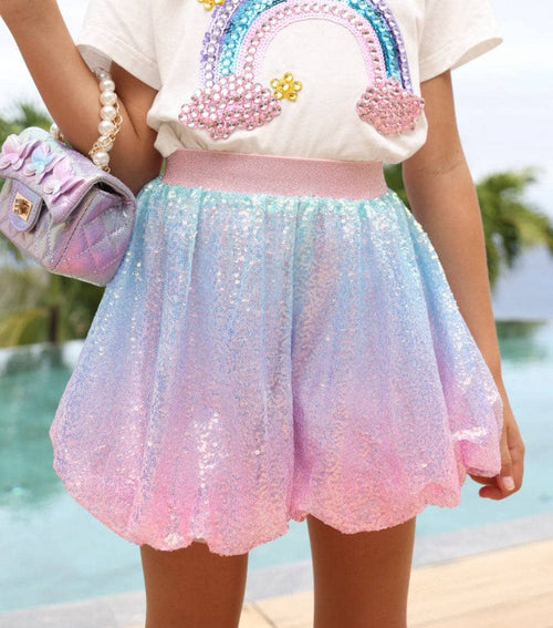 lola-new-arrival Bottoms Bubble Gum Ombre Skort