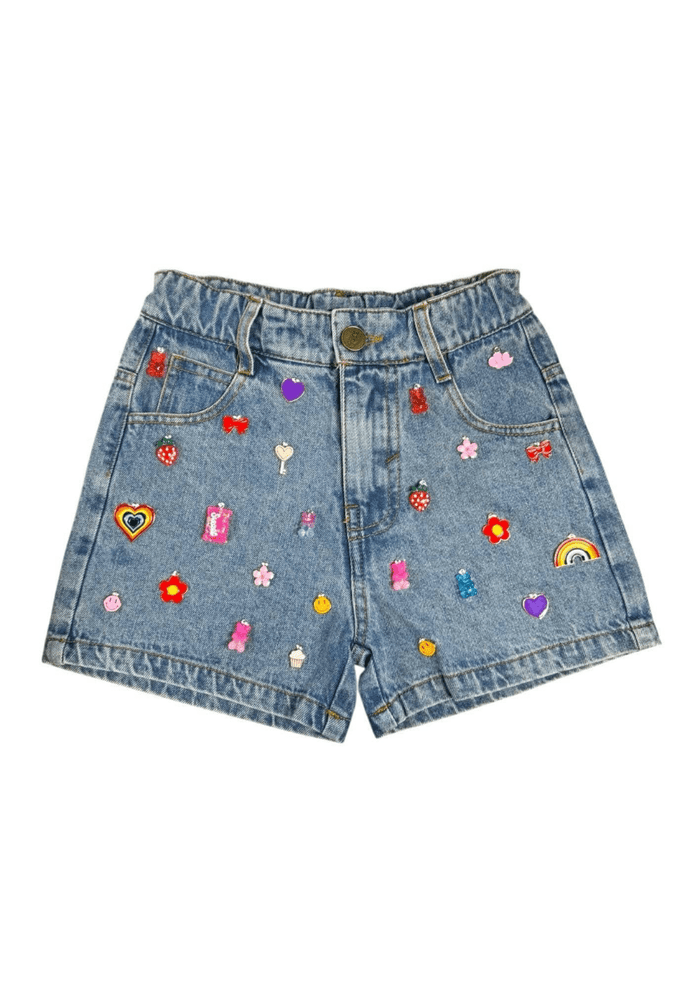 Lola + The Boys Bottoms Cutie Charms Denim Short