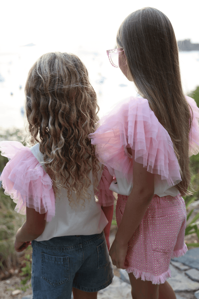 Lola + The Boys Bottoms Cutie Charms Denim Short