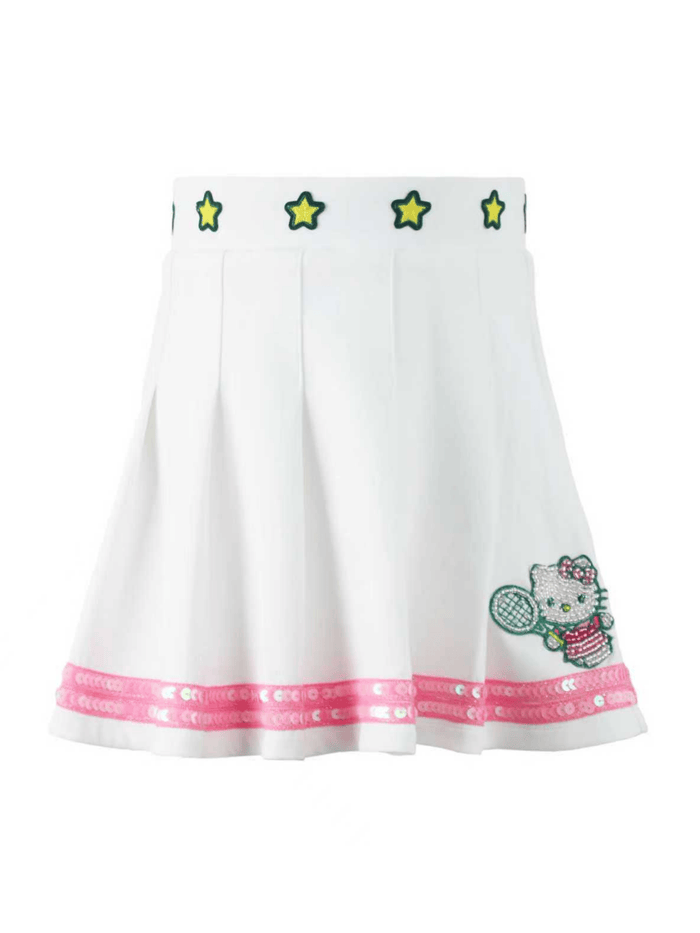 Lola + The Boys Bottoms 2 Hello Kitty® Pleated Tennis Skirt