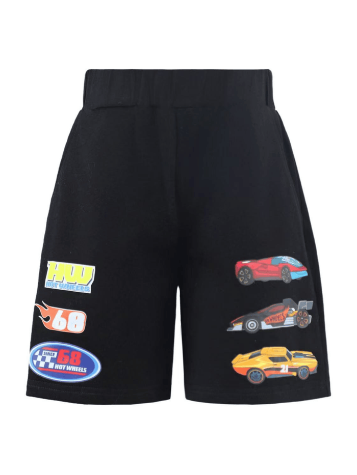 Lola + The Boys Bottoms Hot Wheels Car Shorts