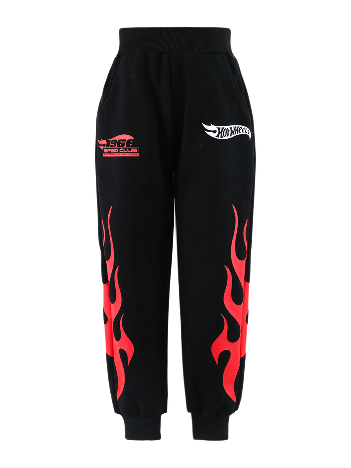 Lola + The Boys Bottoms 2 Hot Wheels™ Flame Joggers