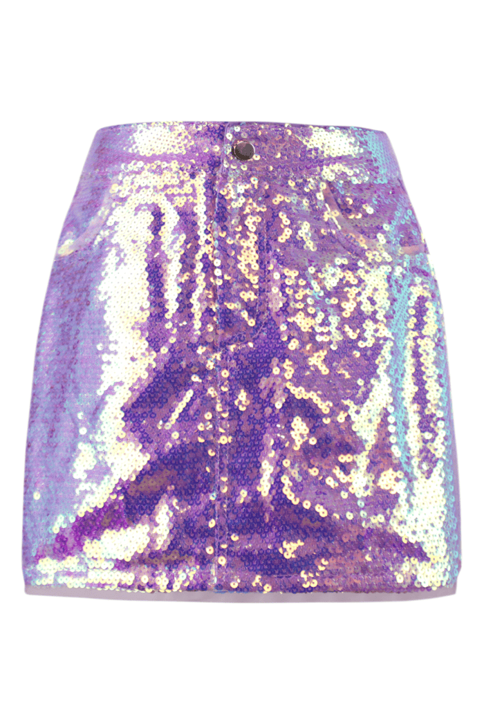 Lola + The Boys Bottoms Magic Sequin Skirt