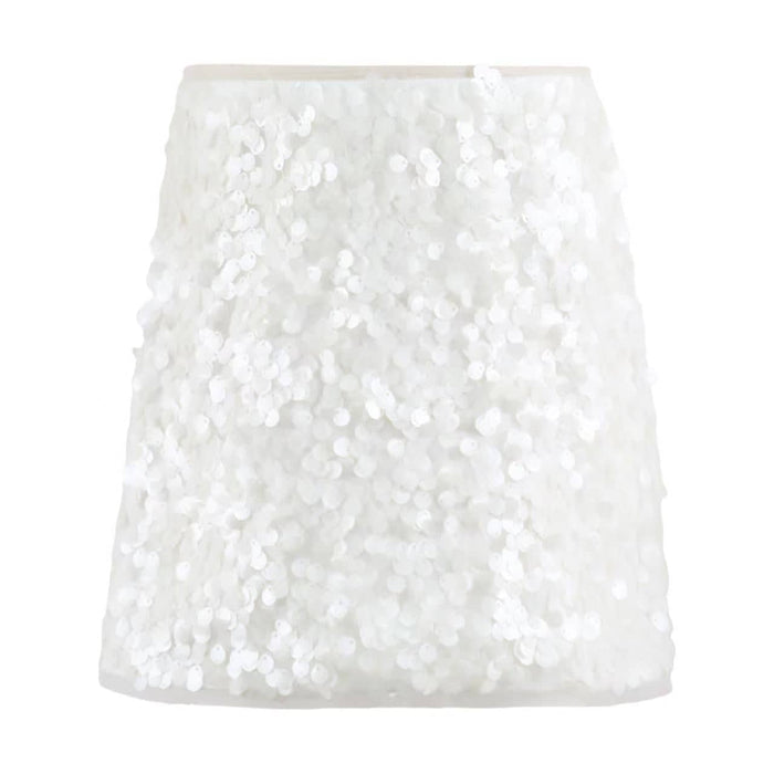 Lola + The Boys Bottoms Shimmer Mini Skirt