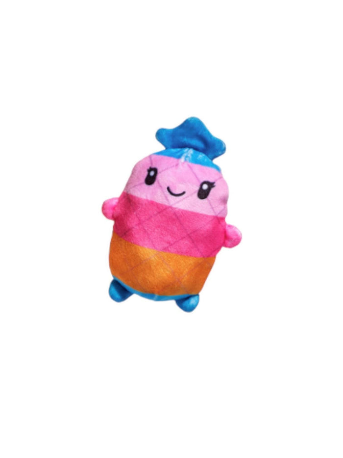 Top Trenz Pineapple Bubble Stuffed Squishy Friends - Plush Wrapped Fidget Balls