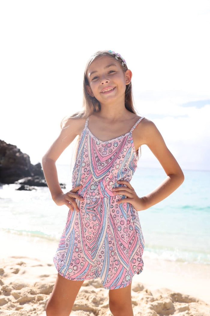 Lola + The Boys 2 Candy Cloud Romper