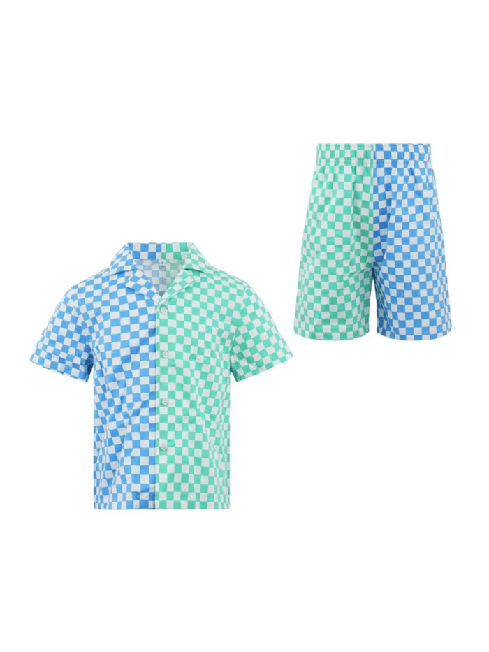 Lola + The Boys 2 Checkered Summer Boys Set