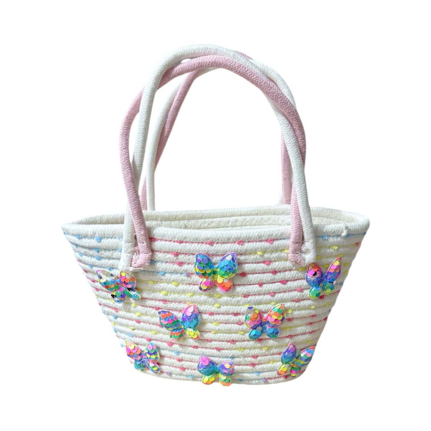 Lola + The Boys Confetti Butterfly Beach Bag