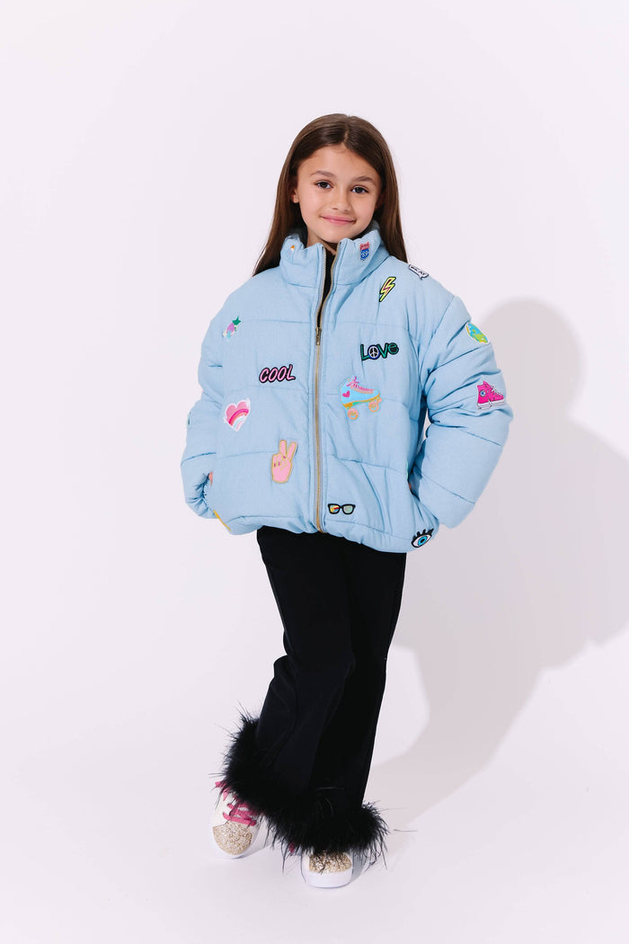 Lola + The Boys Cool Love Puffer