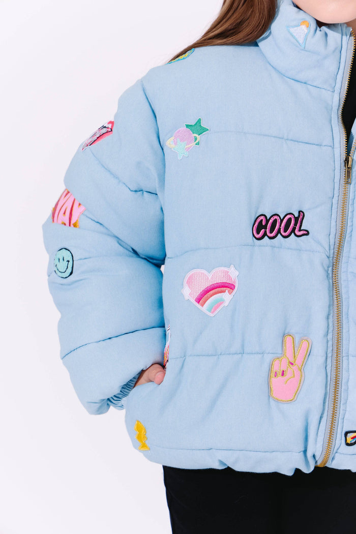Lola + The Boys Cool Love Puffer