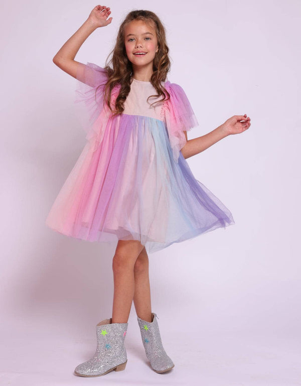 Cotton Candy Dream Tulle Dress, 3