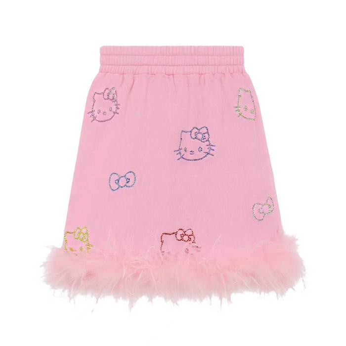 Lola + The Boys Crystal Hello Kitty Feather Set