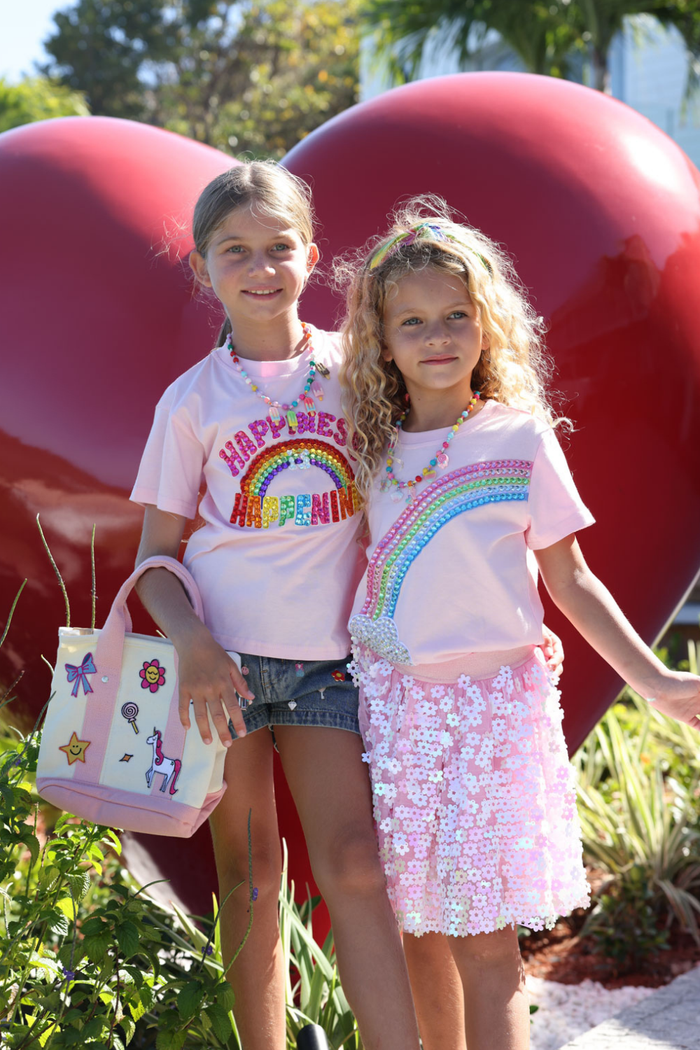 Lola + The Boys Crystal Rainbow Dreams T-shirt