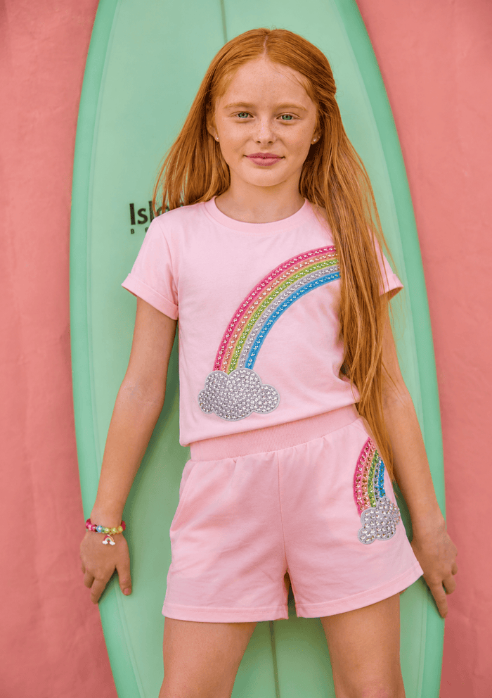 Lola + The Boys Crystal Rainbow Dreams T-shirt