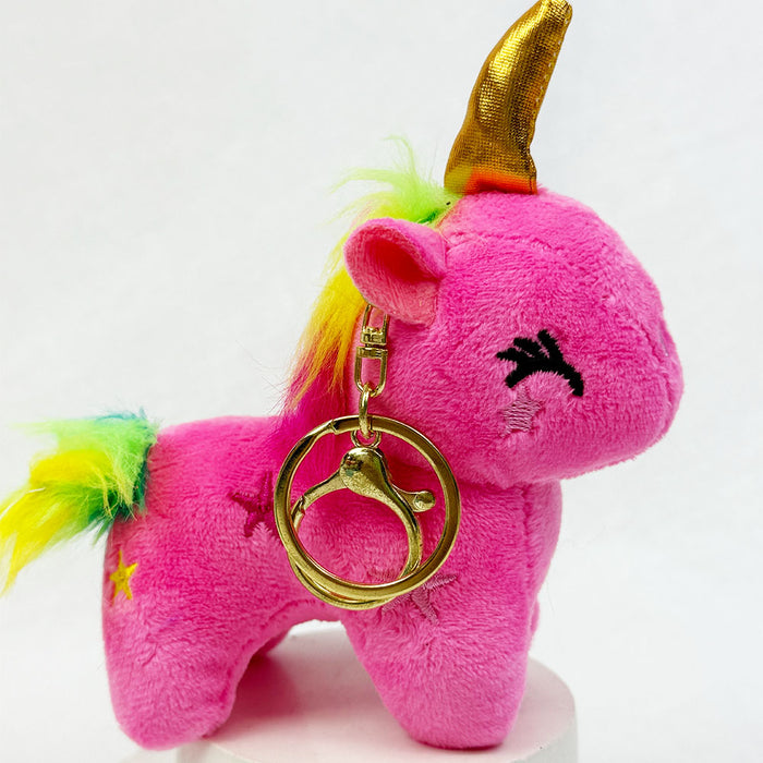 Cute Unicorn Plushie Key Chain