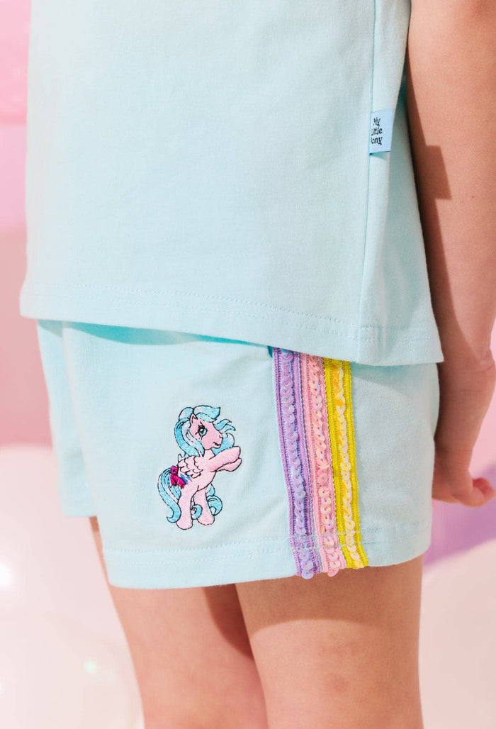 Lola + The Boys Day Dreamer Stripe Short Set