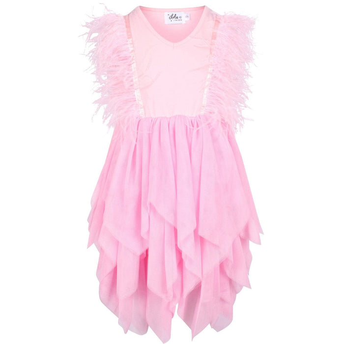 Lola + The Boys Dress Bubble Gum Pink Gigi Dress
