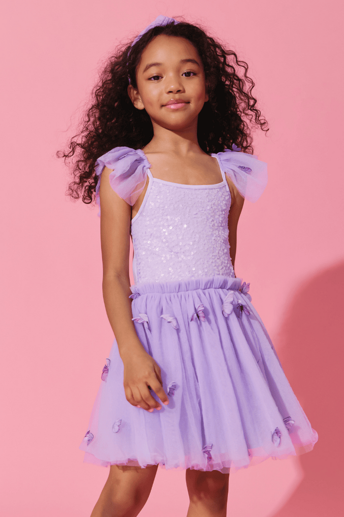 Lola + The Boys Dress Butterfly Tutu Dress