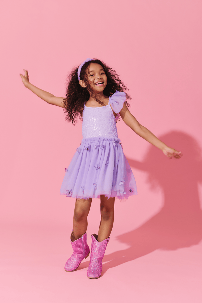 Lola + The Boys Dress Butterfly Tutu Dress