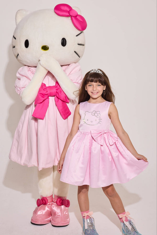 hello kitty dresses for women Lola + The Boys Hello Kitty Crystal Dream Dress, 12