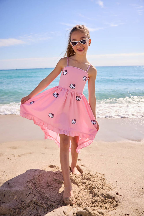 Hello Kitty Icon High Low Dress, 6