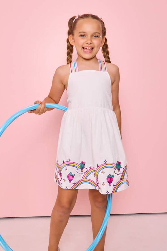 Lola + The Boys Hello Kitty Rainbow Dreams Dress, 2