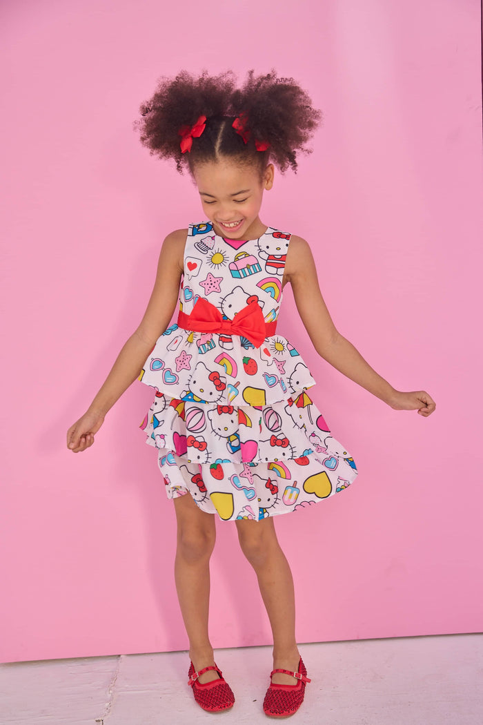 lola-hellokitty Dress Hello Kitty® Summer Ruffle Dress