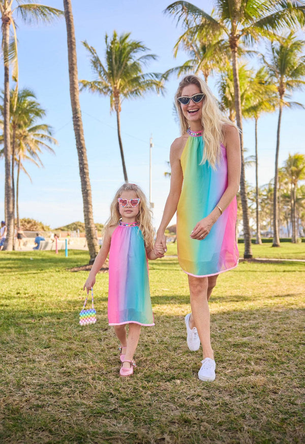white christmas dresses Jeweled Rainbow Dress