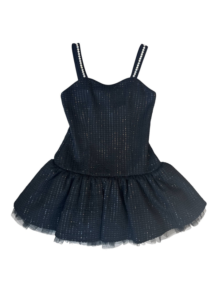 Lola + The Boys Dress 6 Onyx Sparkle Dress