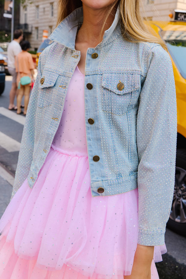 party dress with denim jacket 15 Perfect Looks: How to Wear a Denim Jacket with a Dress