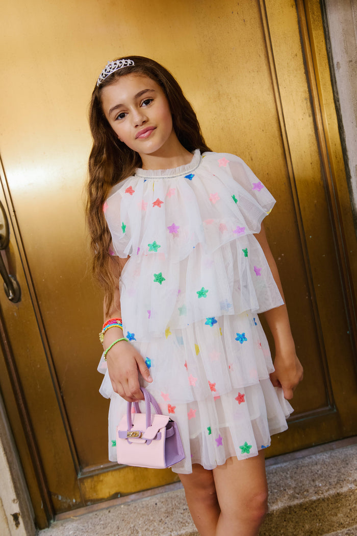 Lola + The Boys Dress 2 Rainbow Stars Dress