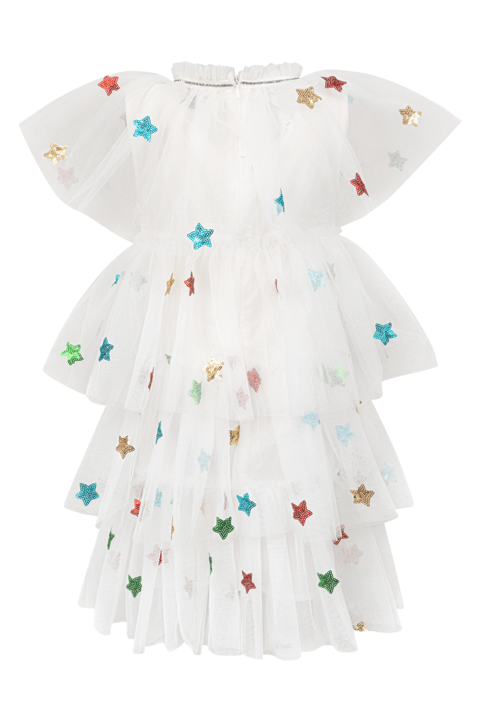 Lola + The Boys Dress Rainbow Stars Dress