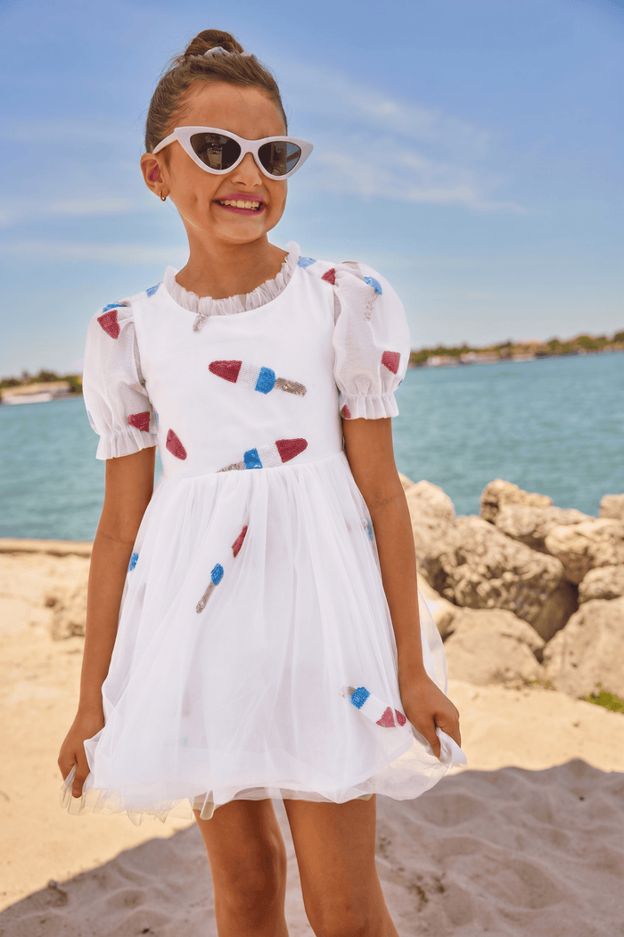 Lola + The Boys Dress Rocket Pop Tulle Dress