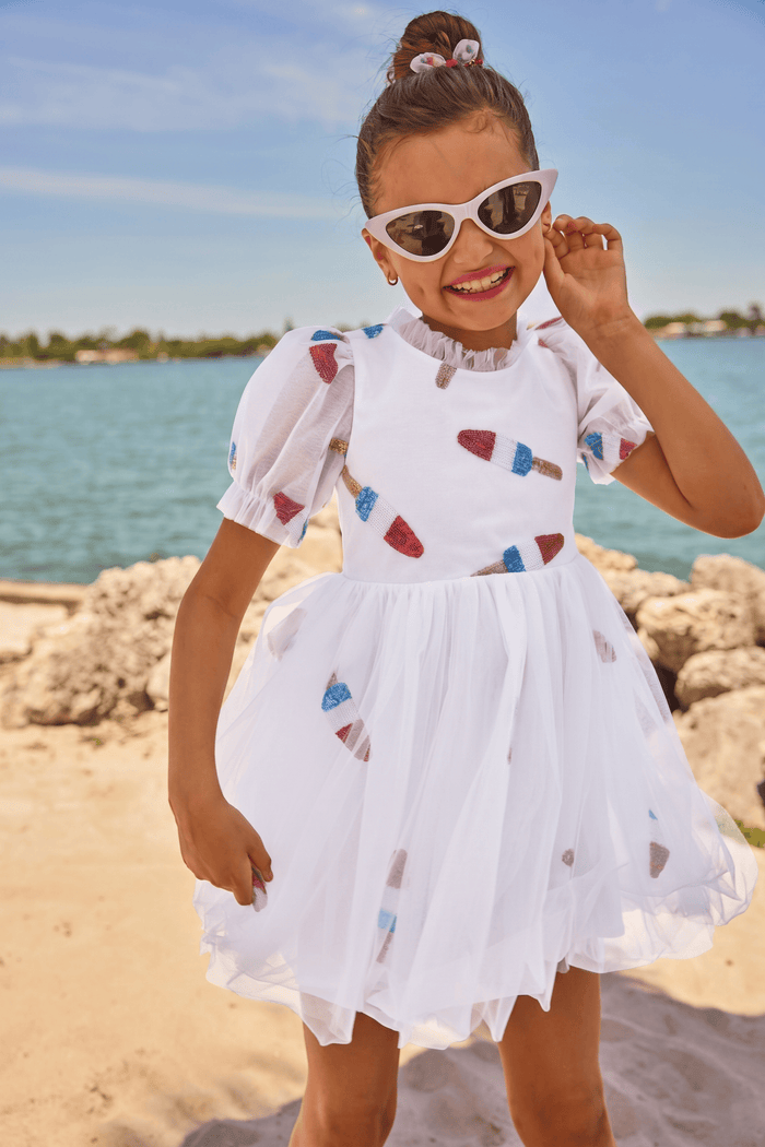 Lola + The Boys Dress Rocket Pop Tulle Dress