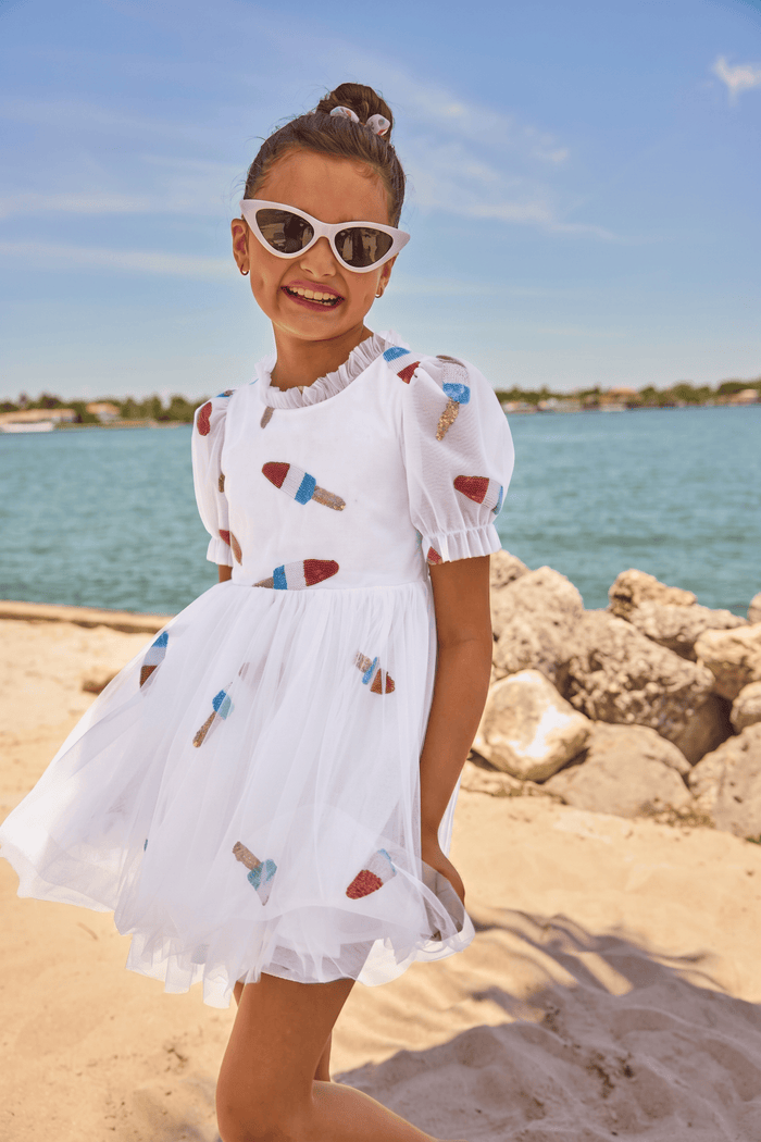 Lola + The Boys Dress Rocket Pop Tulle Dress