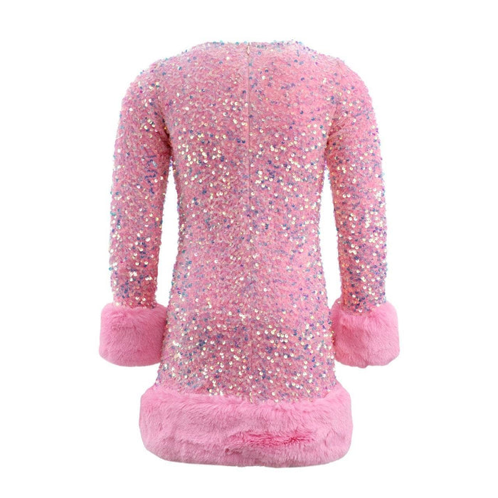 exclude-new-arriv Dress Sabrina Shimmer Dress