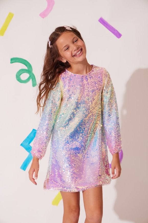 strapless open back dress Akira Who's That Girl Sequin Midi Dress main image 1