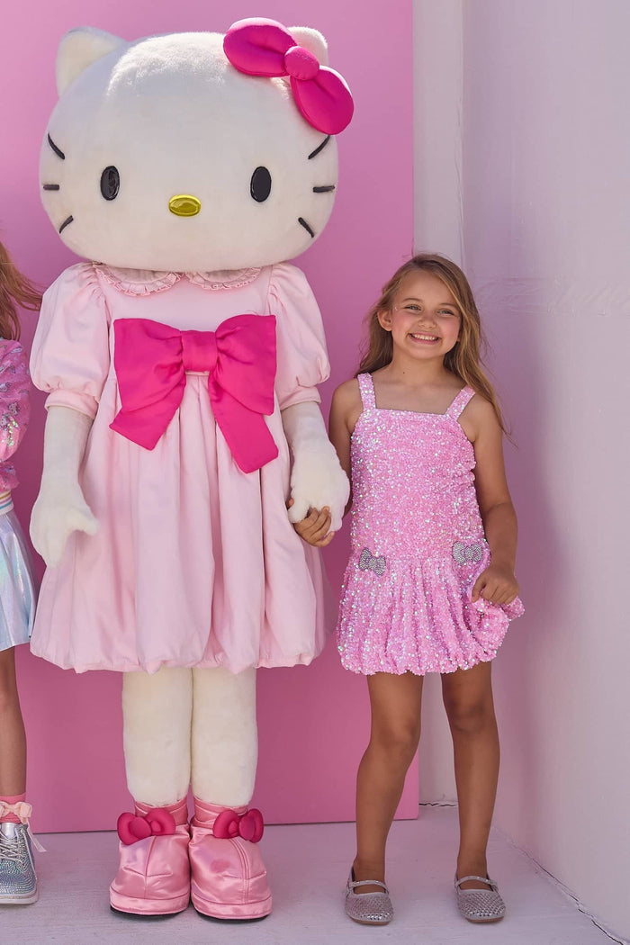 lola-hellokitty Dress Shimmer Bow Dress