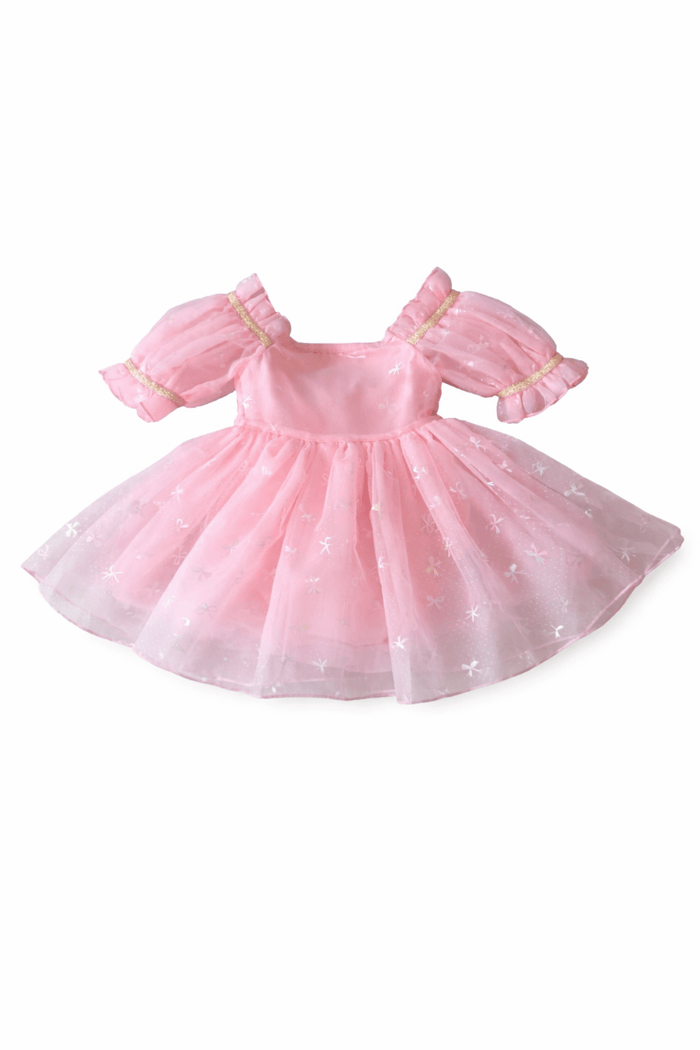 Lola + The Boys Dress Shimmer Bows Baby Dress
