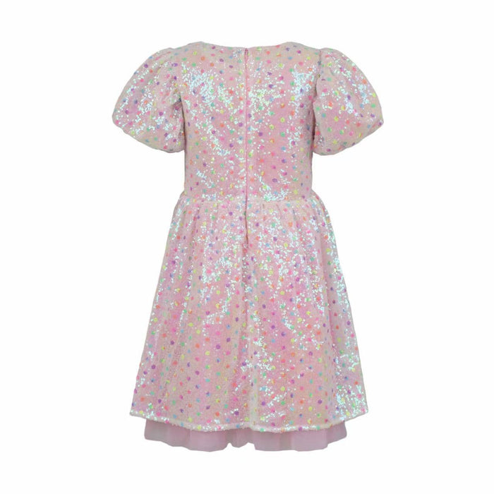 Lola + The Boys Dress Sparkle Confetti Dress