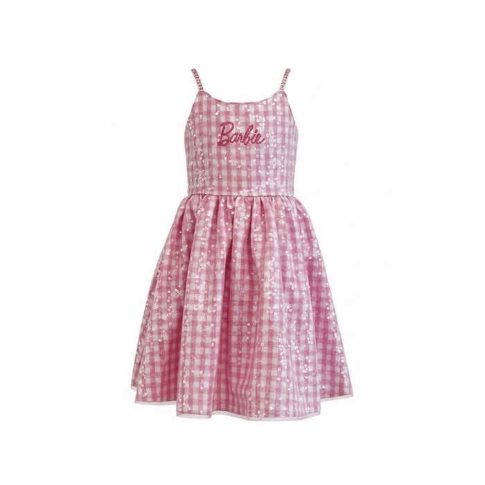 Lola + The Boys Dress Sweet Barbie Sequin Dress