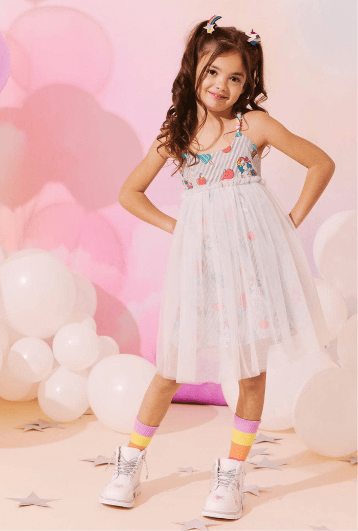 Lola + The Boys Dress Sweet Candy Summer Pony Dress