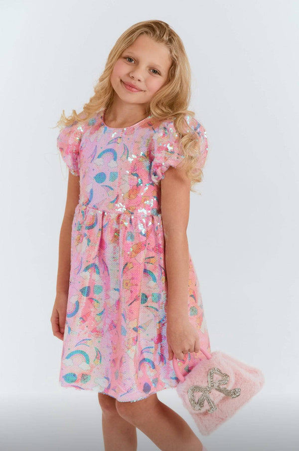 unicorn glitter dress Unicorn Rainbow Girl Tutu dress Set Unicorn Party outfit Unicorn Birthday Halloween Unicorn dress Rainbow dress for girls- Halloween Outfit, 3-4Y /